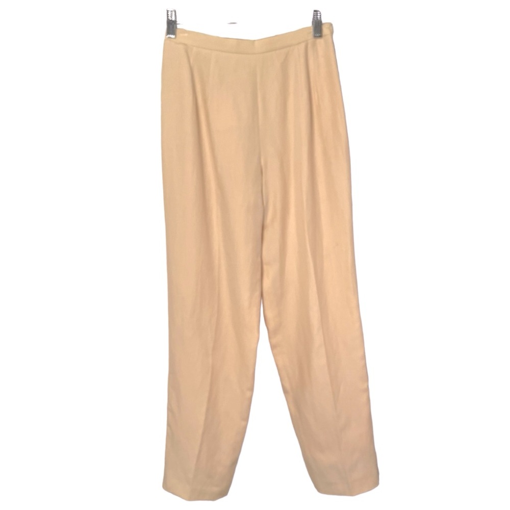 Silk Linen Light Pink Pants